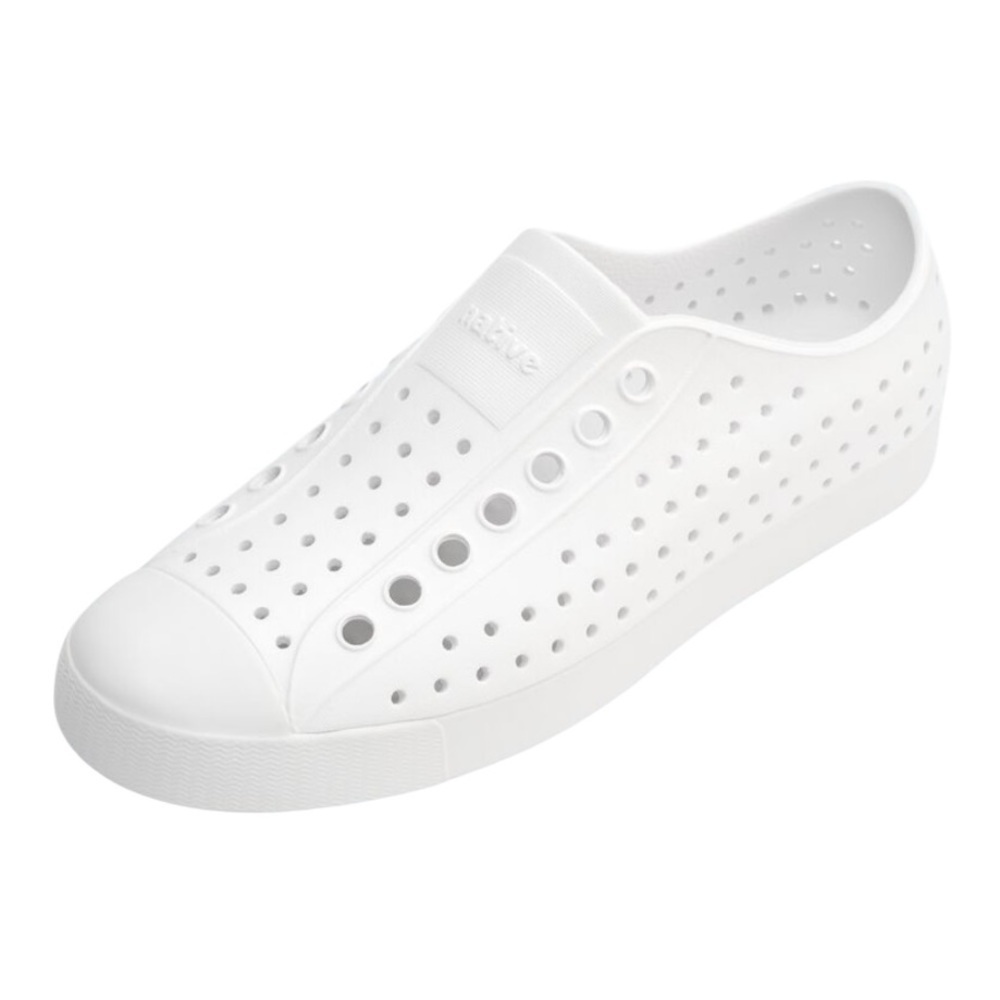 Native - NWT Jefferson White Perforated Slip-On Sneakers Sz 10